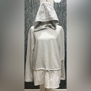 Athleta Heather Gray Long Sleeve Top